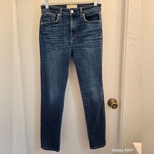 CQY Women's Blue Jeans, Made In USA w/ Japanese Stretch Denim, Size 28